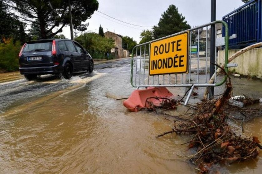 Потоп спря влаковете между Франция и Испания