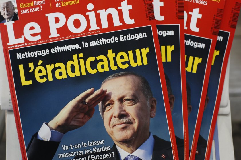 Ердоган съди френско списание за обида