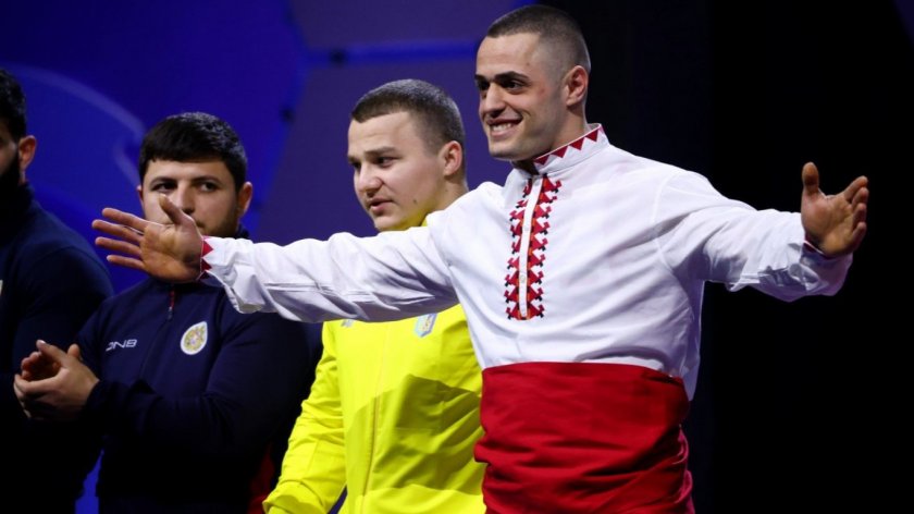 Европейският шампион Карлос Насар се поклони пред българската публика, след