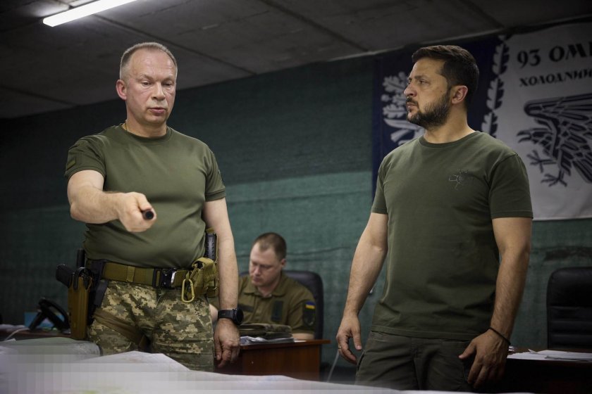 Новият главнокомандващ на въоръжените сили на Украйна Олександър Сирски каза, че заедно
