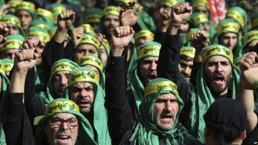 Ливанската шиитска групировка Хизбула заяви, че е изстреляла днес десетки