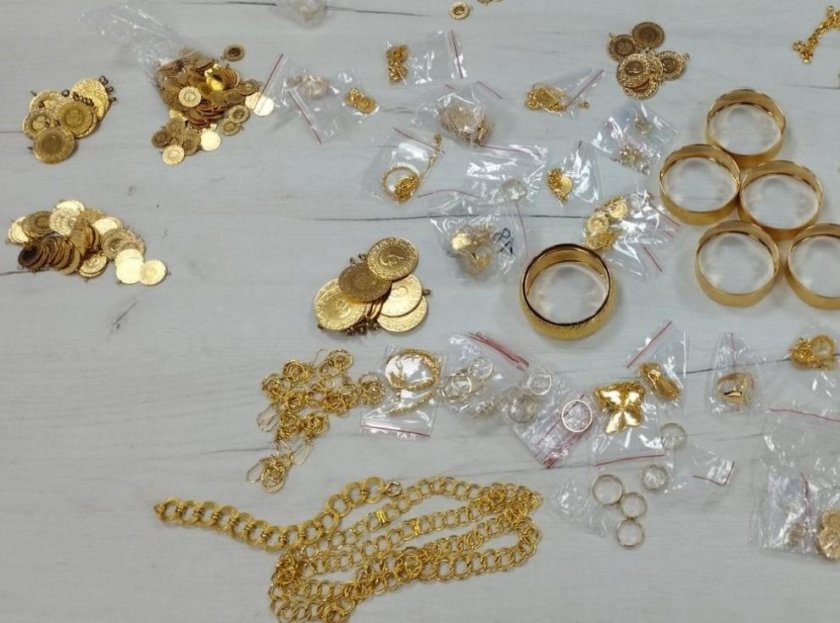 Откриха контрабандни златни накити за 88 331 лв. на „Капитан Андреево“