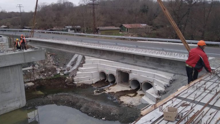Мостът Царево - Ахтопол готов до 15 април 
