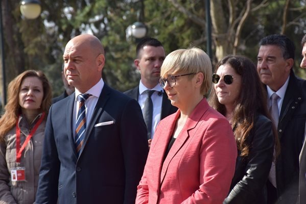 Коста Димитров разходи словенската президентка из Пловдив 