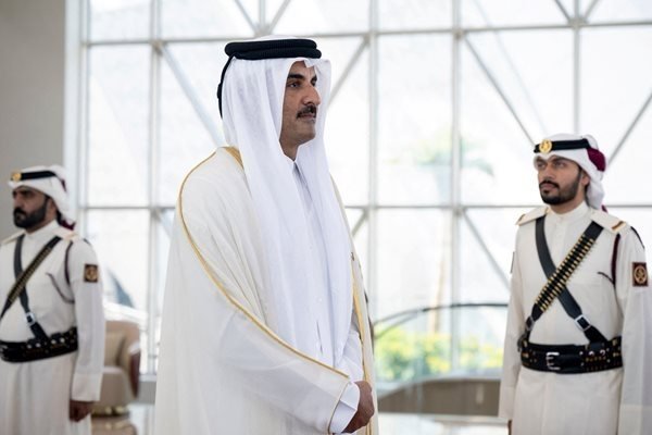 Емирът на Катар се срещна с лидера на "Хамас"