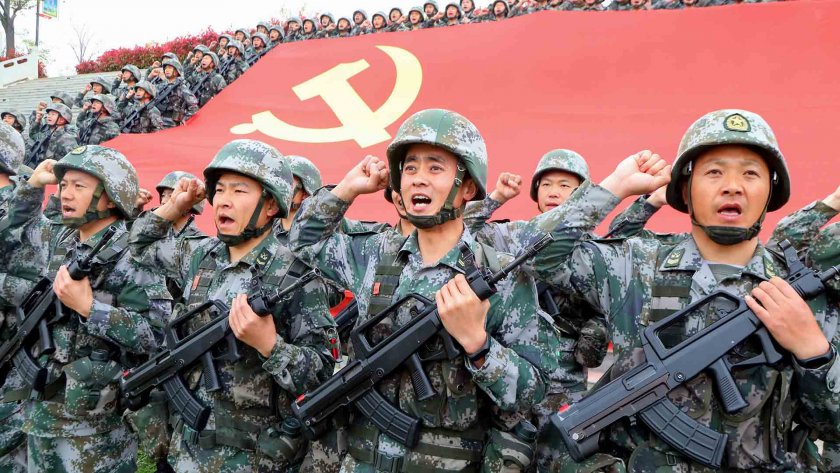 Китай увеличава разходите си за отбрана