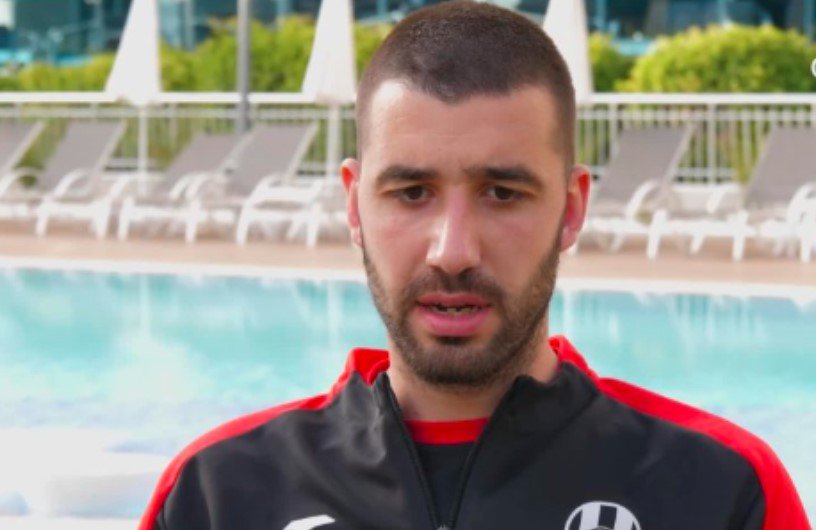 В 47-ата минута на мача Лудогорец-Локомотив(София) вратарят на Локомотив София