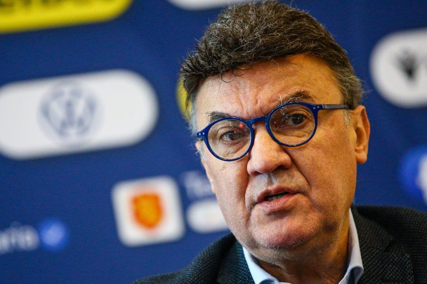 Бившият президент на БФС Борислав Михайлов, който дни преди конгреса