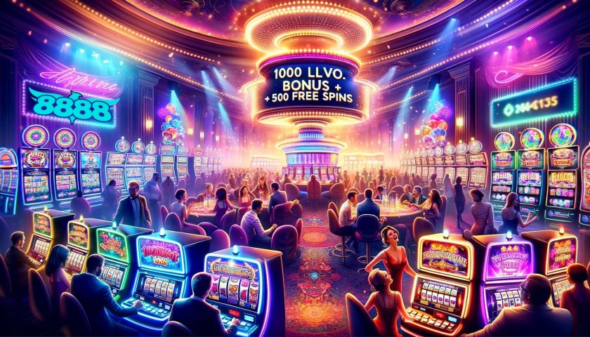 Снимка: 8888 bg Casino привлича играчи с топ ротативки от Playson