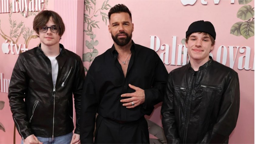 Рики Мартин се появи на бляскаво събитие с 15-годишните си