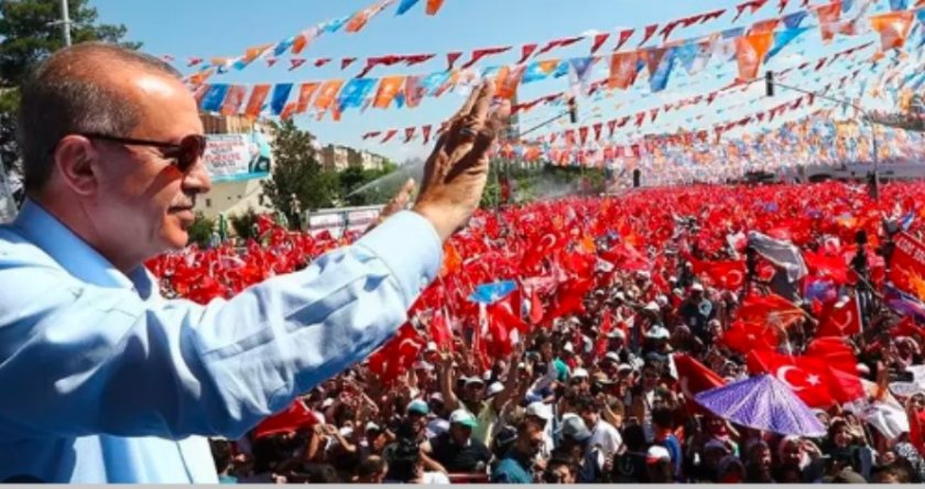 Ердоган оглави огромен митинг в Анкара 