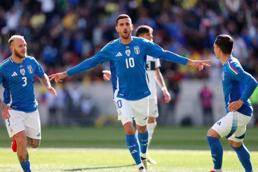 Италия победи Еквадор с 2:0 в приятелски мач, домакин на