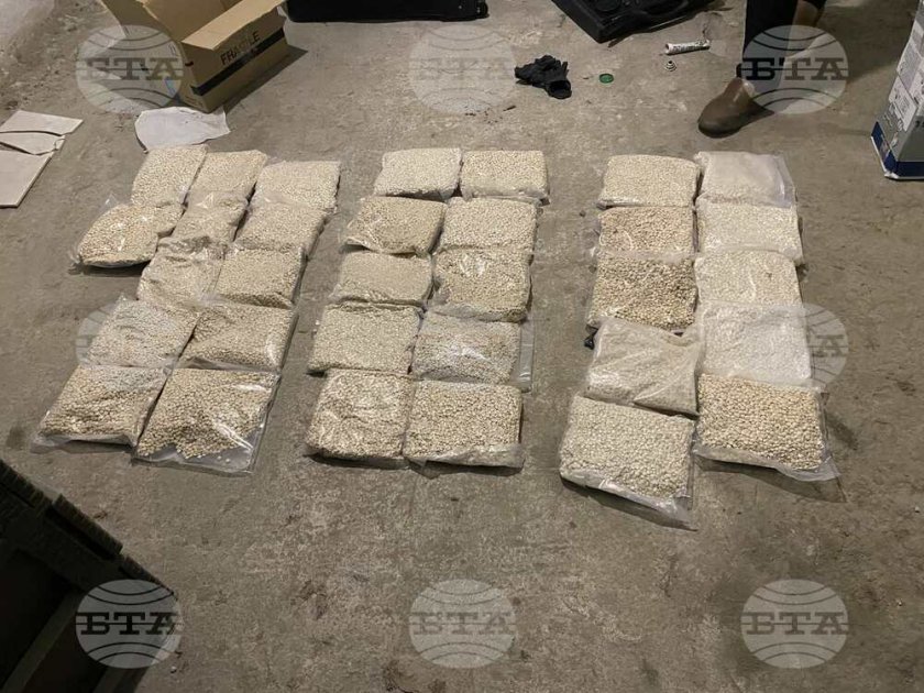 32 килограма амфeтамин са открити в подземен гараж в Бургас, има задържани