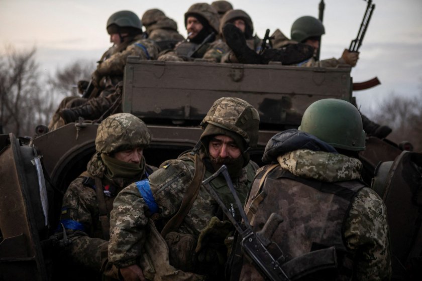 Снимка: Украйна изпраща подкрепления към Часов Яр