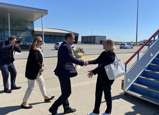 Калин Стоянов посрещна министъра на вътрешните работи на Германия