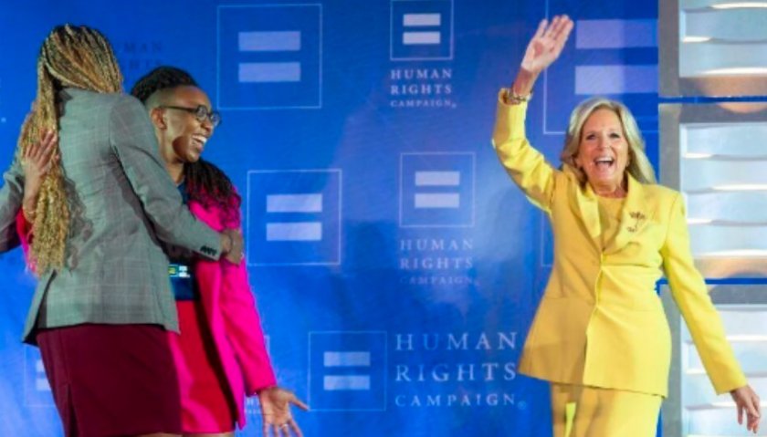 Първата дама на САЩ разчита на ЛГБТ общностите да подкрепят мъжа ѝ за президент