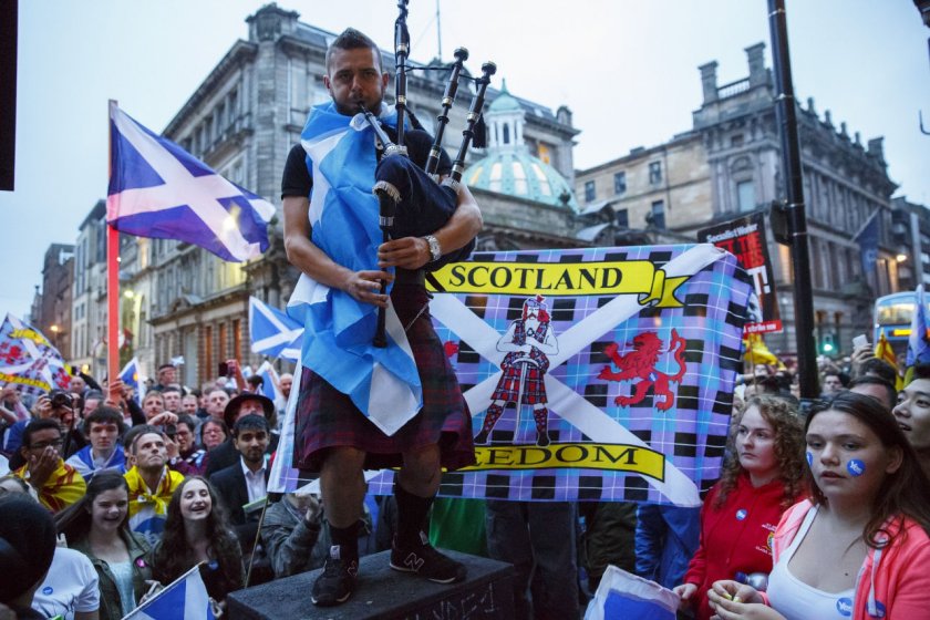 20 000 шотландци поискаха раздяла с Великобритания 