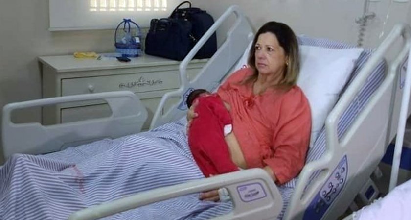 Бразилка роди първото си дете на 61 години