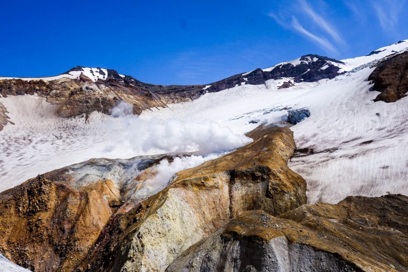 Площта на ледниците на Камчатка е намаляла с 35,6% от