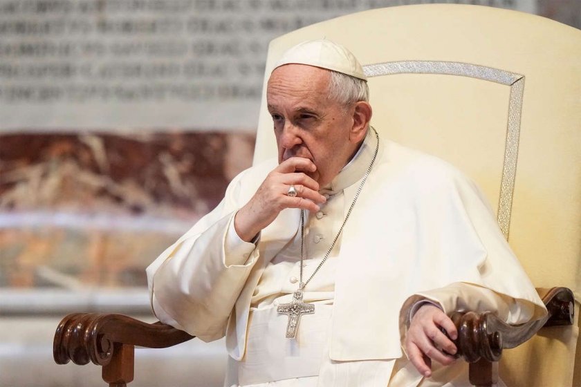 Папа Франциск призова днес към освобождаване на всичките военнопленници, споменавайки