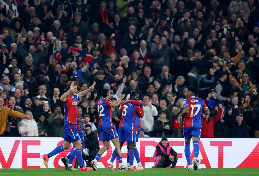 Кристъл Палас разби Манчестър Юнайтед с 4:0 в домакинство от