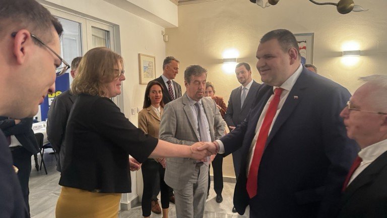 Делян Пеевски се срещна с европосланици