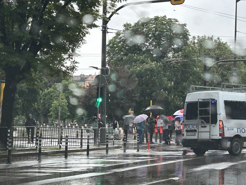 Пореден протест в центъра на София. След промените в организацията