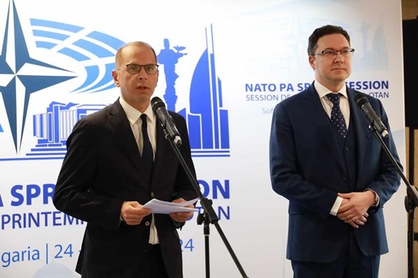 Откриха парламентарната асамблея на НАТО в София. Форумът откри председателят
