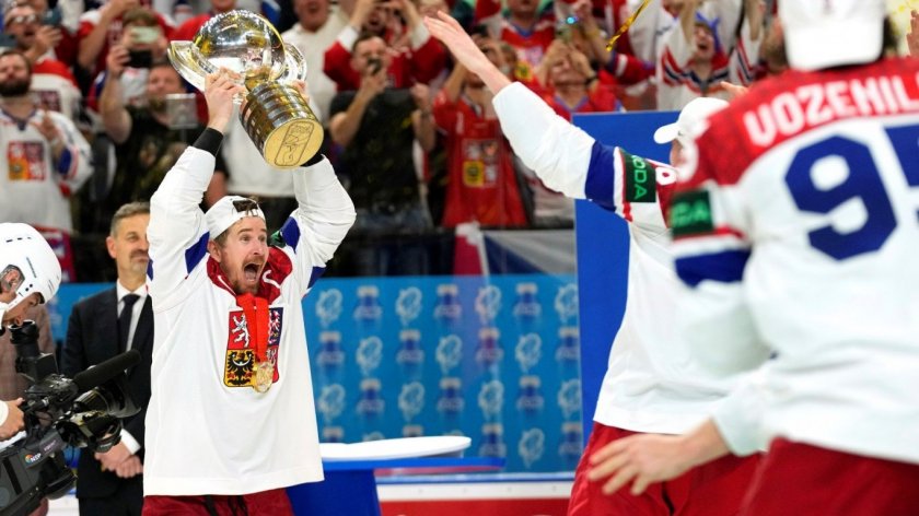 Чехия стана световен шампион по хокей на лед след 14-годишна