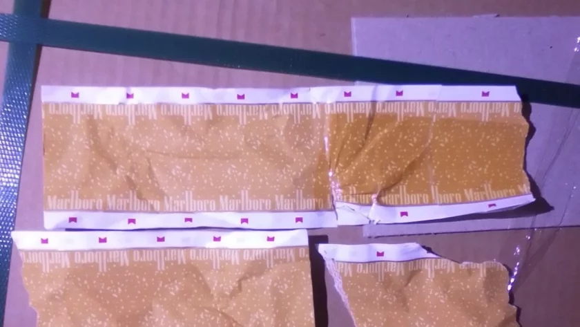 240 бобини с филтърна хартия за цигари задържаха митничари