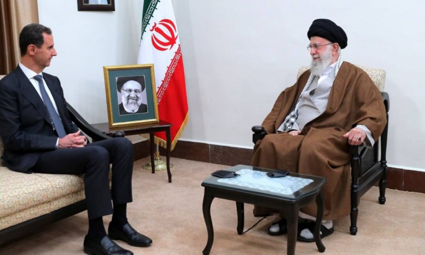 Върховният лидер на Иран се срещна с Башар Асад