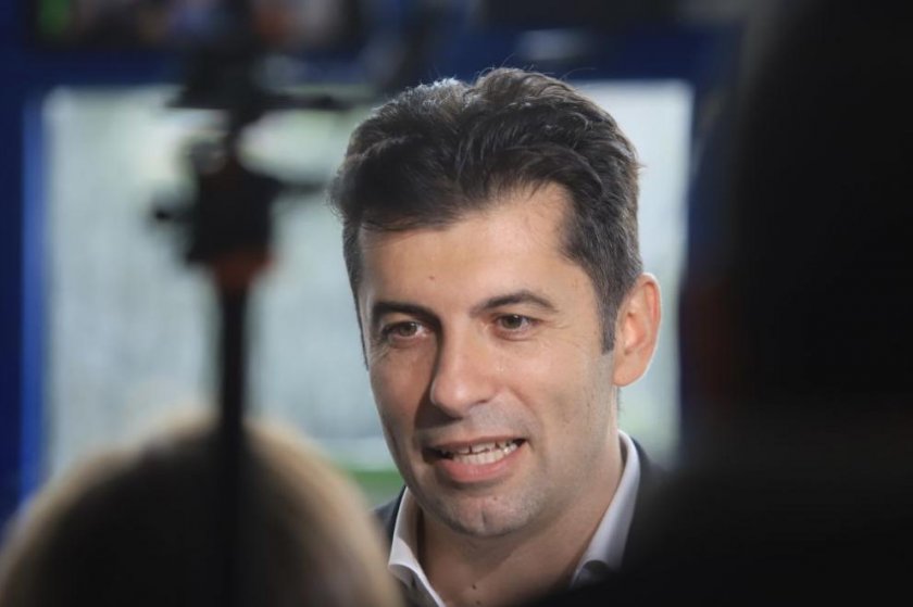 Съпредседателят на Продължаваме промяната - Демократична България (ПП-ДБ) Кирил Петков,