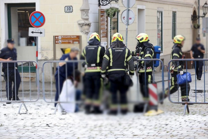 Мъж се самозапали пред сградата на правителството в Загреб
