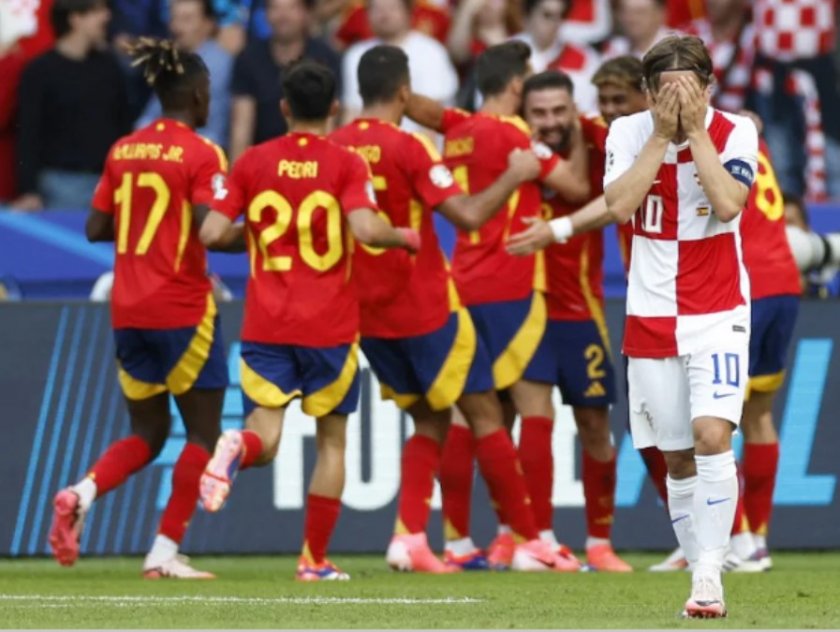 Евро'24: Испания отнесе Хърватия с 3:0