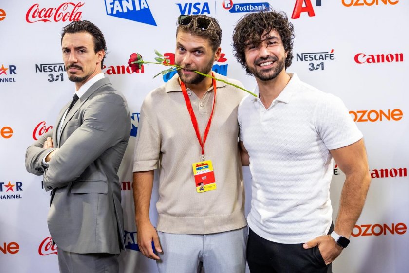 Виктор Стоянов, Евгени Генчев и Алек Младенов се събраха заедно