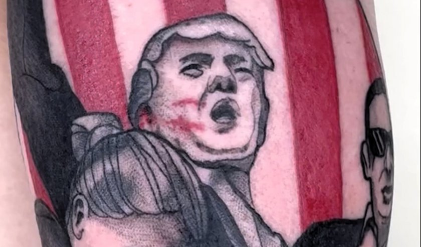 Бум на татуировките с Тръмп след покушението