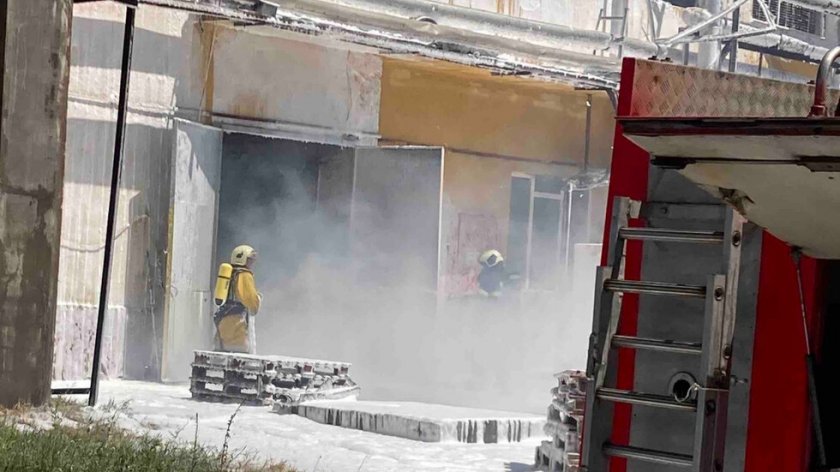 След пожара в завода край Свищов: Унищожени са 14 000 кг натриев хлорат