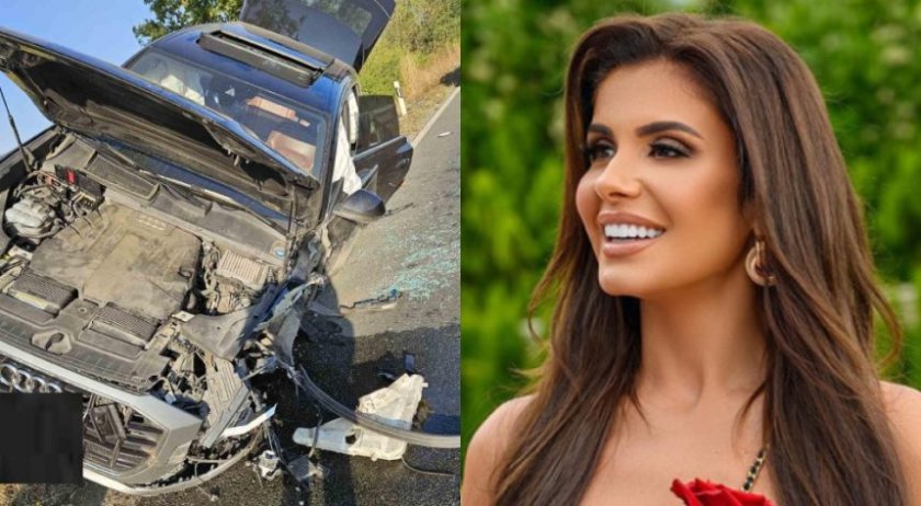 След тежката катастрофа, в която Анелия участва на главен път