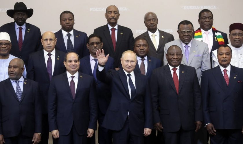 Какво прави Русия в Африка?