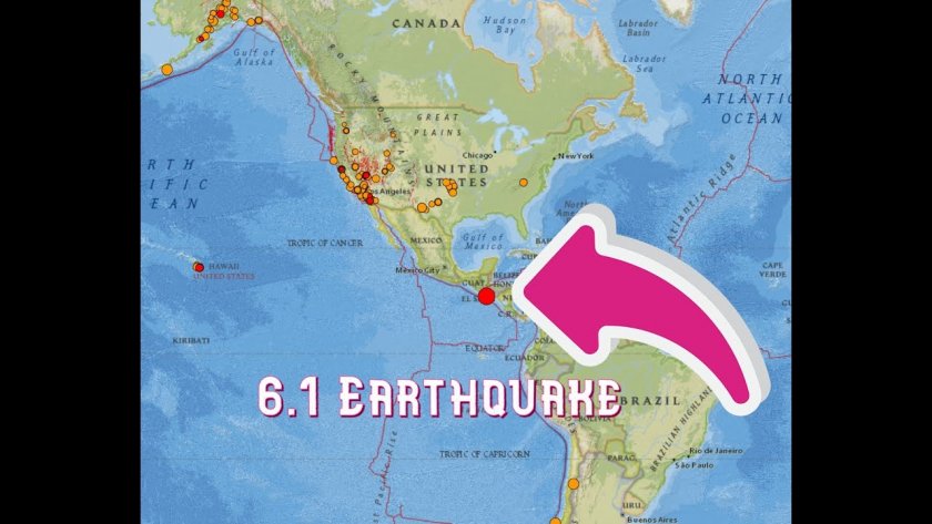 Мощно земетресение от 6,1 по Рихтер удари Ел Салвадор