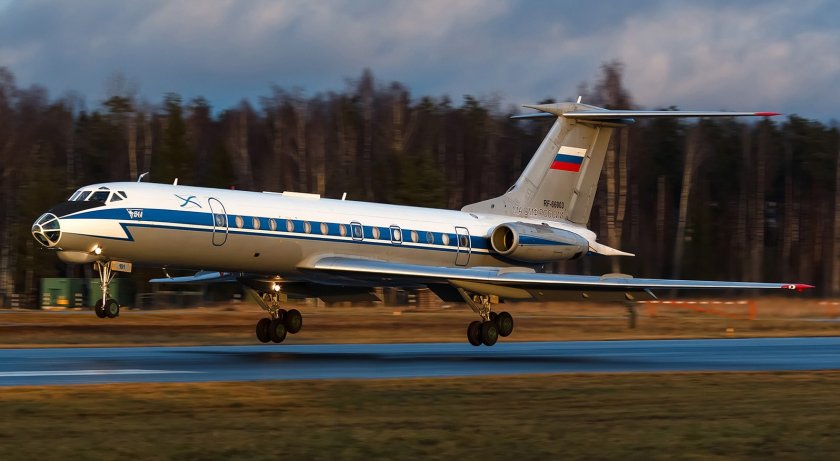 Украйна унищожи руски военен самолет Ту-134