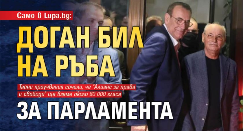 Само в Lupa.bg: Доган бил на ръба за парламента