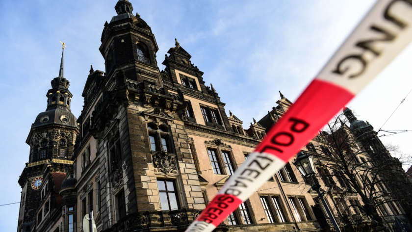 Част от откраднатите експонати в Дрезден се намериха в музея
