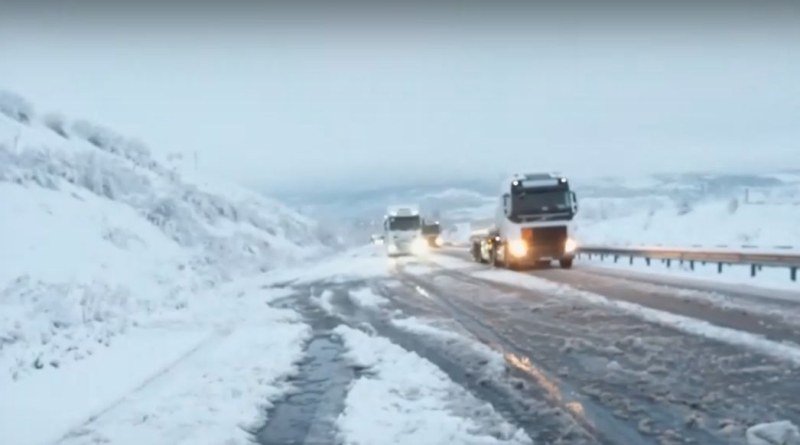 Временно се ограничава движението за тежкотоварни автомобили над 12 т