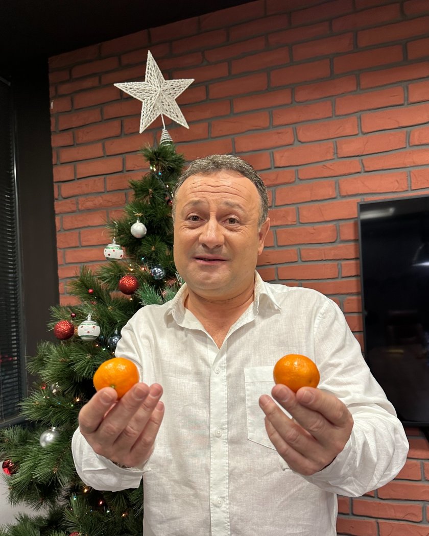 Мандаринка от Маги и мандаринка от Джуди! Това са Коледните