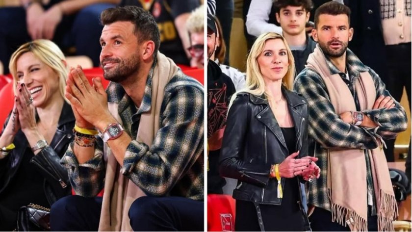 Григор Димитров отново раздвижи светските среди, появявайки се със засукана