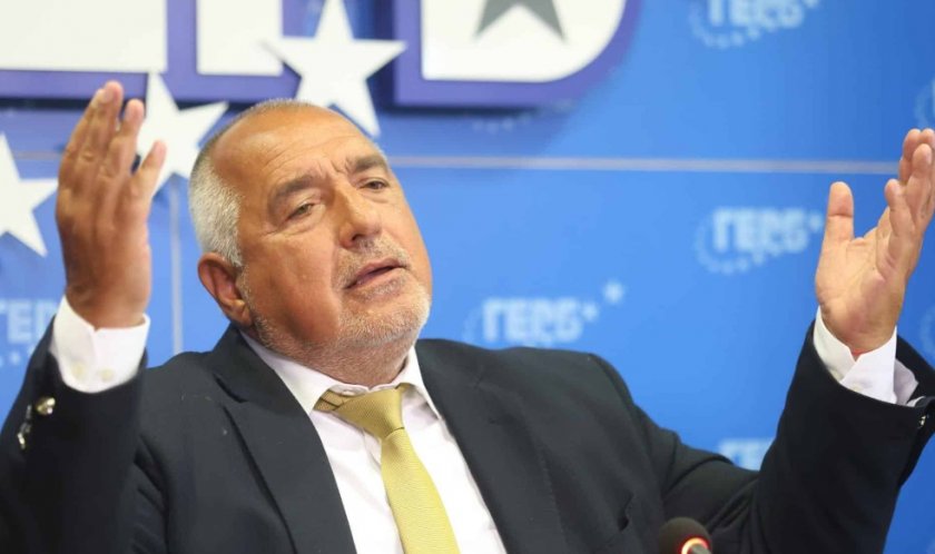 Лидерът на ГЕРБ Бойко Борисов не вижда мнозинство за попълване