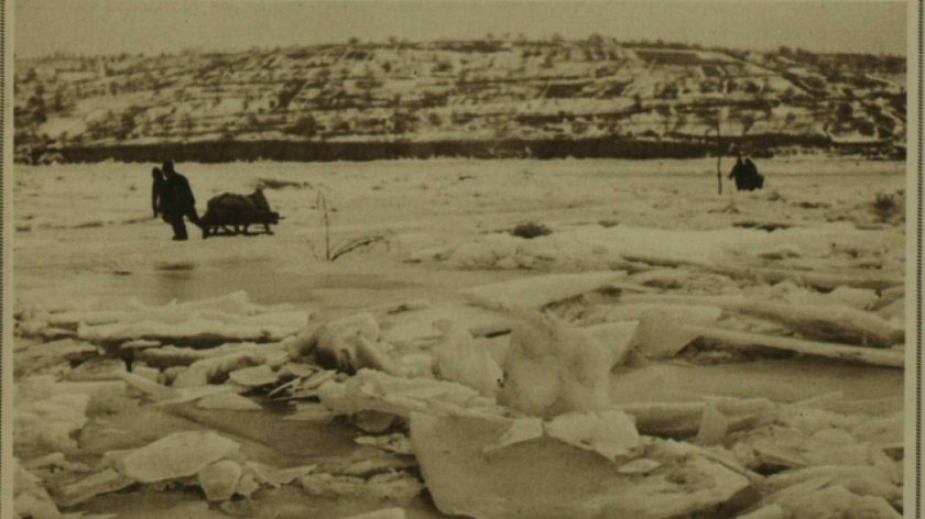 През 1929 година Дунав при Силистра е бил ледена пързалка.