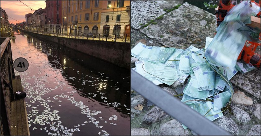 Милиони евро задръстиха канал в Милано