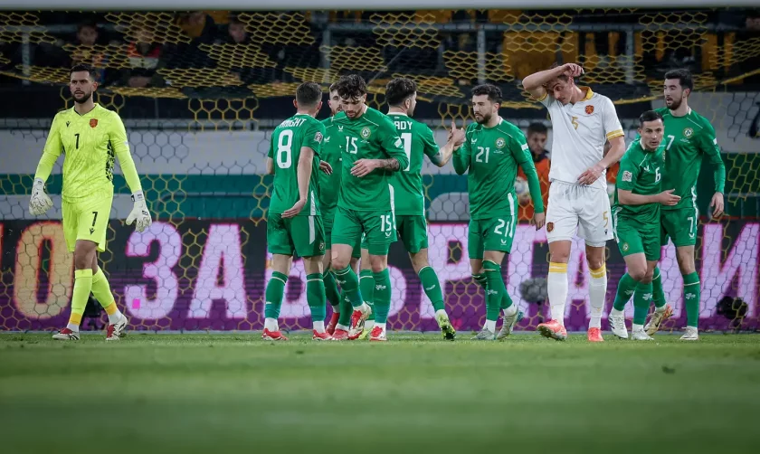 България допусна обрат срещу Република Ирландия с 1:2 като домакин